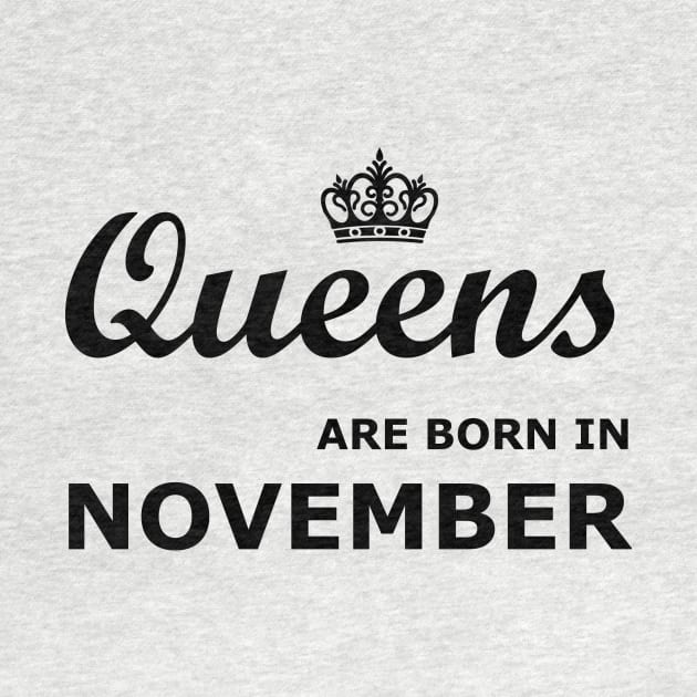 Queens are born in November by YellowLion